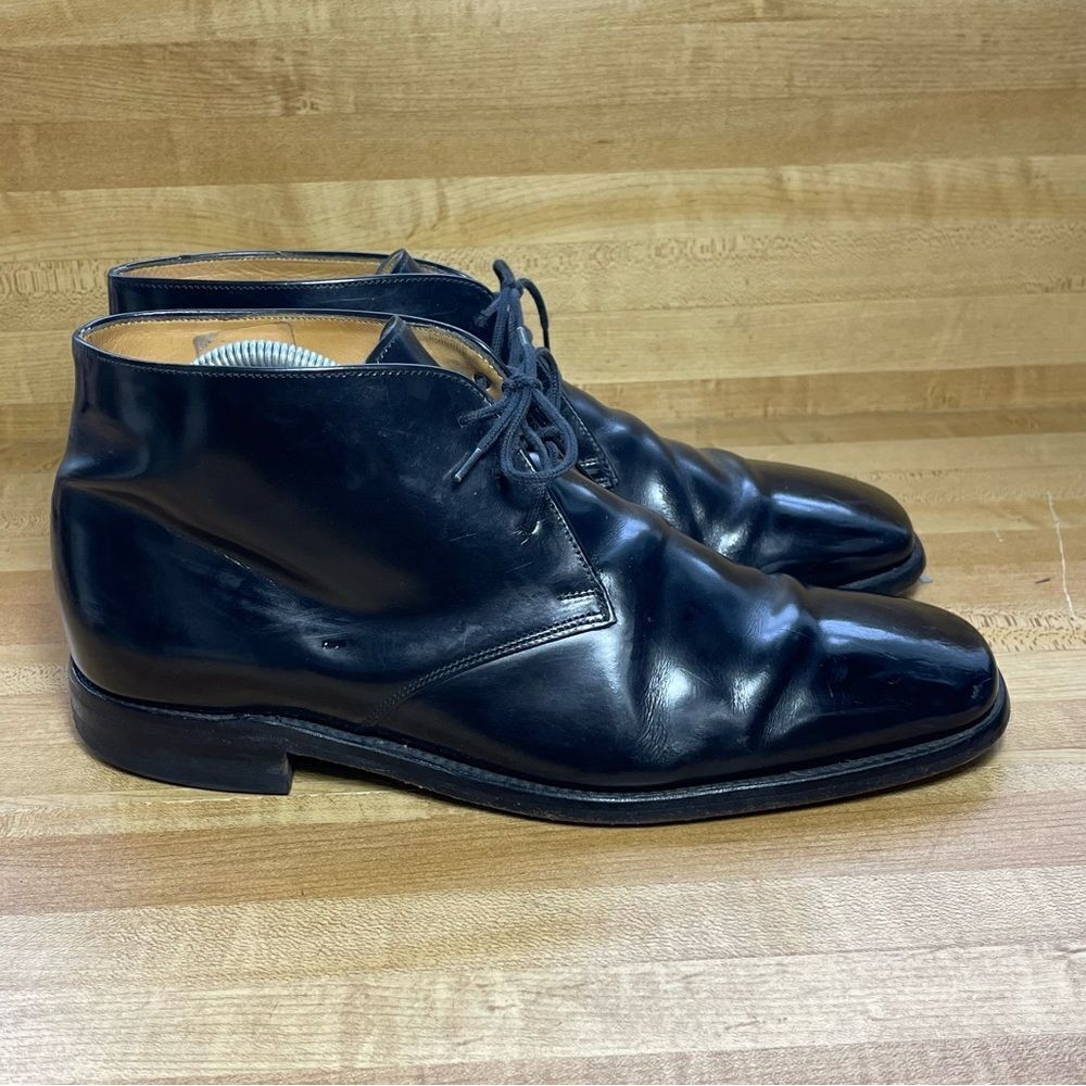 Charles Tyrwhitt Black Chukka Leather Dress Shoes Size 8 F MBTBNK  CALIGULA